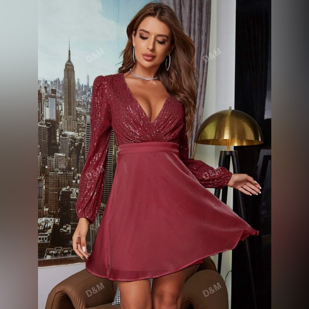 Beautiful Burgundy Dress
